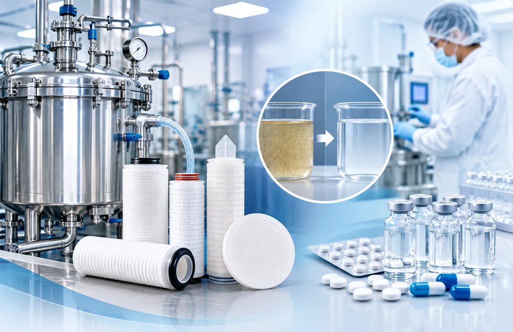 Liquid Filtration for Pharmaceutical Manufacturing