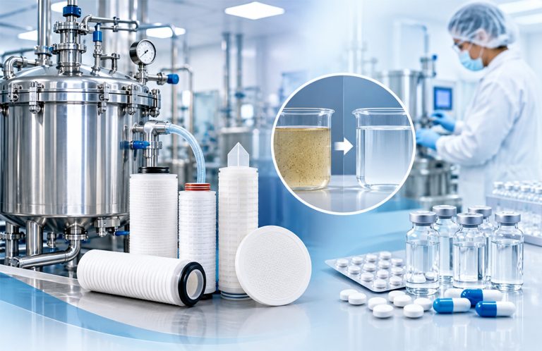 Liquid Filtration for Pharmaceutical Manufacturing